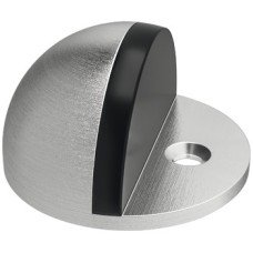 Door Stop Floor Mounted with Dowel Brass Startec Satin chrome plated