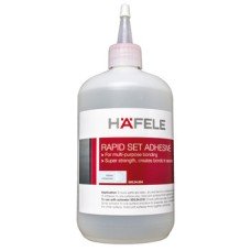 High Strength Adhesive Rapid Set Häfele Size 500 g bottle with screw cap
