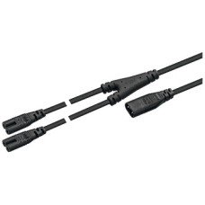LED Extension Lead Socket at Cable C7 For use with Loox mains leads Y-extension length 2000 mm