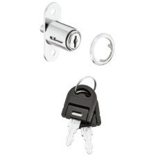Push-Button Cylinder Econo with fixed plate cylinder Keyed alike