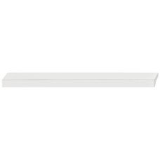 Pull Handle Aluminium Fixing Centres 96-640 mm Angle Stainless steel effect finish fixing centres 96/128/160 mm