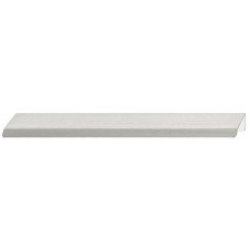 Profile Handle Aluminium Fixing Centres 32-416 mm Curve Stainless steel effect finish fixing centres 32 mm