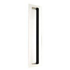 Pull Handle Flush Rectangular Brass Suitable for timber sliding doors Antique brass