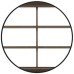 Ventilation Grille Plastic with Fixing Clips and with Louvres Over 200 cm² ventilation area Brown finish length 458 mm