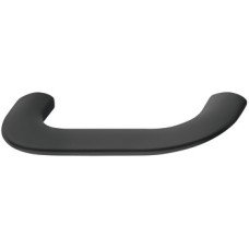 D Pull Handle Zinc Alloy Fixing Centres 64-320 mm Curly Matt black - fixing centres 64 mm