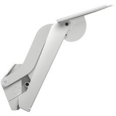 Single Door Flap Fitting Complete Set Free Space 1.8 Push 90° or 107° opening angle White