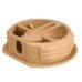 Recessed Connecting Fitting Plastic Beige