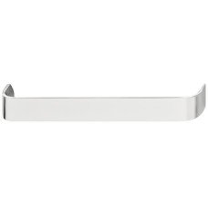 D Pull Handle Aluminium Fixing Centres 128-480 mm Pembridge Polished chrome fixing centres 128 mm