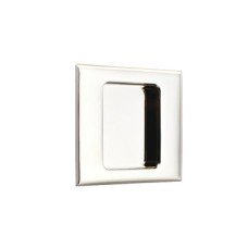 Pull Handle Flush Square Brass Suitable for timber sliding doors Antique brass