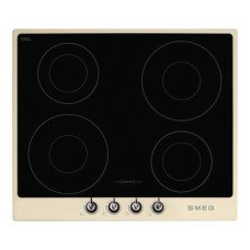 Hob Electric Induction 600 mm Smeg Victoria SI964PM - Cream