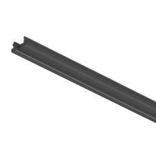 Replacement Diffuser Profile Width 8 mm Length 3000 mm for Loox5 Aluminium Profiles Polycarbonate Black