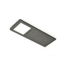 LED Downlight 24 V Flat Rated IP20 Loox5 Compatible Polar Silver anodised finish natural white 4000 K