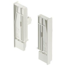 Front Panel Holder for VIS Internal Drawer Matrix Box P For 92 mm drawer side height White