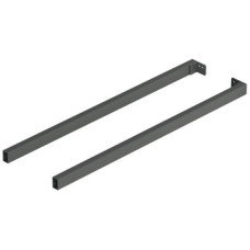 Rectangular Side Railing for VIS Internal Pull Outs Matrix Box P For 92 mm drawer side height  Length 270 mm anthracite