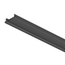 Replacement Diffuser Profile Width 13 mm Length 3000 mm for Loox5 Aluminium Profiles Polycarbonate Black