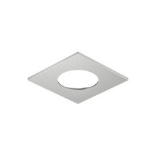 Bezel Recess Mounting for Loox LED 2025 and Loox5 LED 2091/2092/3091/3092 Square Silver coloured