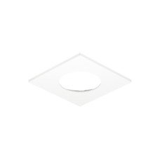 Bezel Recess Mounting for Loox LED 2025 and Loox5 LED 2091/2092/3091/3092 Square White