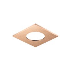 Bezel Recess Mounting for Loox LED 2025 and Loox5 LED 2091/2092/3091/3092 Square Copper plated