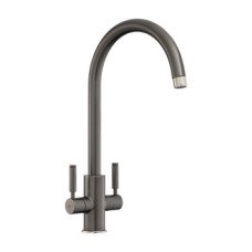 Mixer Tap Dual Lever Rangemaster Intense Graphite