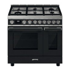 Range Cooker Dual Fuel 900 mm Smeg Portofino CPF92GMA - Anthracite