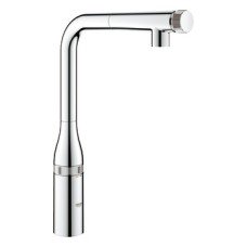 Tap Smartcontrol With Pull Out Spray L-Spout Grohe Essence Brushed cool sunrise