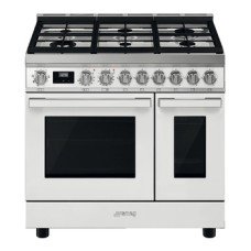 Range Cooker Dual Fuel 900 mm Smeg Portofino CPF92GMWH - White