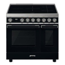 Range Cooker Electric Induction 900 mm Smeg Portofino CPF92IMA - Anthracite
