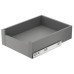 Panel for Internal Drawer Matrix Box Slim A Drawer side height 89 mm 128 mm or 175 mm Grey