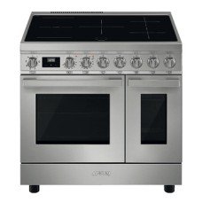 Range Cooker Electric Induction 900 mm Smeg Portofino CPF92IMX - Stainless steel