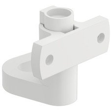 Catch Hooks Top and Bottom Espagnolette Plastic Left hand white