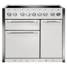 Range Cooker 1000 mm Mercury Electric (induction) - White snowdrop