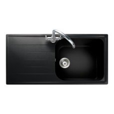 Sink Single Bowl Rangemaster Amethyst Igneous Ash