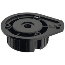 Plinth Foot Top Section for Häfele AXILO™ 48 Plinth System Plastic Round with lug screw fixing