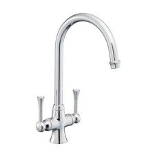 Mixer Tap Dual Lever Rangemaster Estuary Chrome