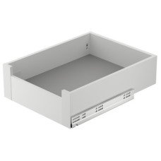 Front Bracket Set for 128 mm Internal Drawer Matrix Box Slim A Plastic White