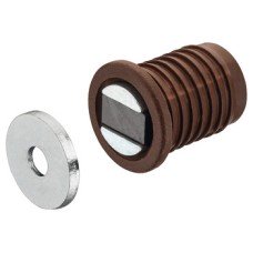 Magnetic Catch Pull 4.5 kg Mortice Type For press fitting Brown