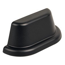 Cup Pull Handle Zinc Alloy Fixing Centres 64 mm Land Matt black