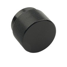 Knob Aluminium Ø 38-50 mm Graf Big Brushed black Ø 38 mm