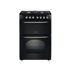 Range Cooker 600 mm Rangemaster Classic 60 CLA60DFFBL/C - Black Dual fuel