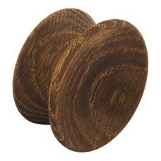 Knob Oak/Walnut Ø 56 mm Yoyo Smoked oak finish FSC® certified