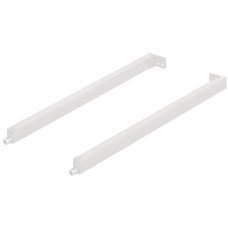 Rectangular Rail Set for Matrix Box P Drawer System For gallery railing system Length 270 mm white