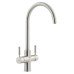 3-in-1 Filter Tap 2.1 litres C-spout Pronteau ProStream PT1102 - Brushed nickel