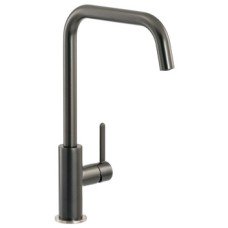 Mixer Tap Single Lever U-Spout Abode Althia AT1269 - Brushed Graphite