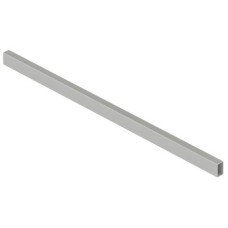 Rectangular Cross Rail for Pull Out Door Front Fixing and VIS Internal Pull Out Matrix Box P Steel Silver