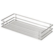Storage Basket Set for Cabinet Width 150-300 mm Vauth-Sagel VS SUB Side Vauth-Sagel by Häfele Basket width 220 mm height 75 mm saphir mesh chrome wire