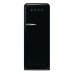 Fridge-Freezer Freestanding with Ice Compartment Total Capacity 281 Litres Smeg 50’s Style FAB28RBL5UK - Black right hand hinge
