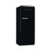 Fridge-Freezer Freestanding with Ice Compartment Total Capacity 281 Litres Smeg 50’s Style FAB28RBL5UK - Black right hand hinge