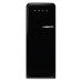Fridge-Freezer Freestanding with Ice Compartment Total Capacity 281 Litres Smeg 50’s Style FAB28LBL5UK - Black left hand hinge