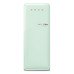 Fridge-Freezer Freestanding with Ice Compartment Total Capacity 281 Litres Smeg 50’s Style FAB28LPG5 - Pastel green left hand hinge