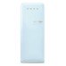 Fridge-Freezer Freestanding with Ice Compartment Total Capacity 281 Litres Smeg 50’s Style FAB28LPB5UK - Pastel blue left hand hinge